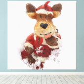 クリスマス08 キャンバスプリント (インサイチュ (ウッドフロア))