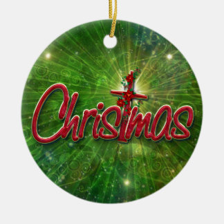 クリスマス1のオーナメント セラミックオーナメント