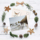 クリスマス1写真植物性フローラステーグポストカード ポストカード