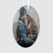 クリスマス1周年記念写真 オーナメント (正面)