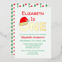 クリスマス1回目の誕生日