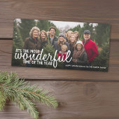 クリスマス1水平またはパノラマフォト疑問に思-  シーズンカード