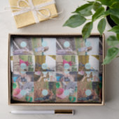 クリスマス10枚コラージュ 薄葉紙 (ギフト)