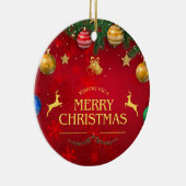 クリスマス10 セラミックオーナメント (右)