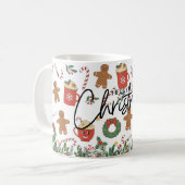 クリスマス11 コーヒーマグカップ (正面左)