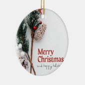 クリスマス11 セラミックオーナメント (右)