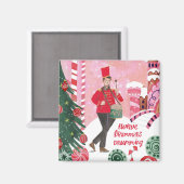 クリスマス12の日12人ドラマーのドラム演奏 マグネット (正面/裏面)