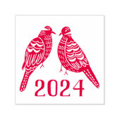 クリスマス12日のクリスマスツートルハト セルフインキングスタンプ (デザイン)