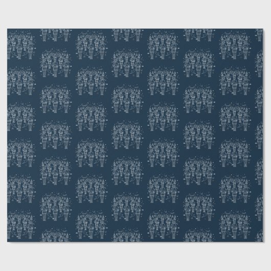 クリスマス12日目の贈り物包装紙 ラッピングペーパー (フラット)