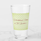 クリスマス12日目ドラマーのドラム演奏 タンブラーグラス (裏面)