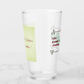 クリスマス12日目ドラマーのドラム演奏 タンブラーグラス (右)