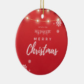 クリスマス12 セラミックオーナメント (右)