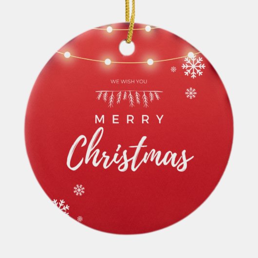 クリスマス12 セラミックオーナメント (正面)