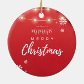 クリスマス12 セラミックオーナメント (裏面)