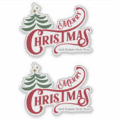 クリスマス13 シール (正面)