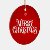 クリスマス13 セラミックオーナメント (右)