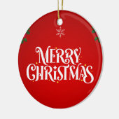 クリスマス13 セラミックオーナメント (左)