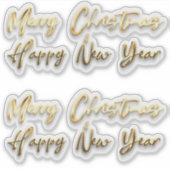 クリスマス14 シール (正面)