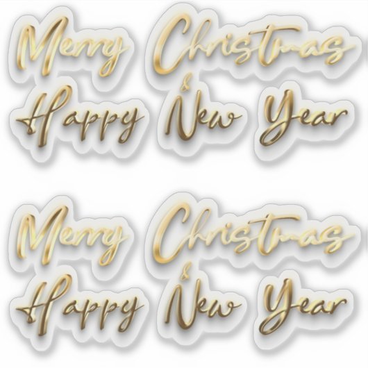 クリスマス14 シール (正面)