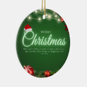 クリスマス14 セラミックオーナメント (右)