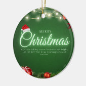 クリスマス14 セラミックオーナメント (左)