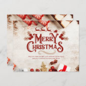 クリスマス15 シーズンカード (正面/裏面)