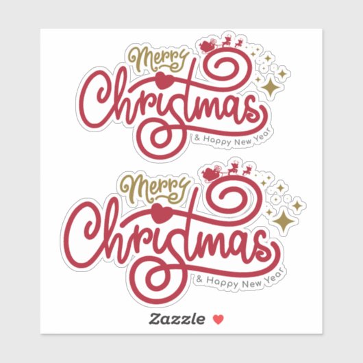 クリスマス15 シール (シート)