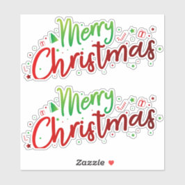 クリスマス16 シール