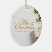 クリスマス16 セラミックオーナメント (右)