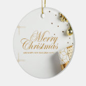 クリスマス16 セラミックオーナメント (左)