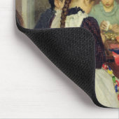 クリスマス1896年のための準備 マウスパッド (コーナー)