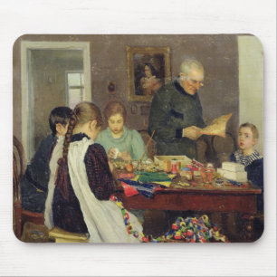 クリスマス1896年のための準備 マウスパッド