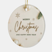 クリスマス18 セラミックオーナメント (左)