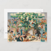 クリスマス1902 ポストカード (正面/裏面)