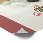 クリスマス1912、ウィンドウショッピング ポスター (角)