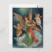 クリスマス1913ノルウェー語 ポストカード (正面/裏面)