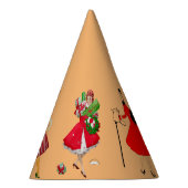 クリスマス1950ヴィンテージレディース パーティーハット (右)