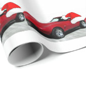 クリスマス1979レッドコルベット ラッピングペーパー (ロールコーナー)