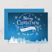 クリスマス19 シーズンカード (正面/裏面)