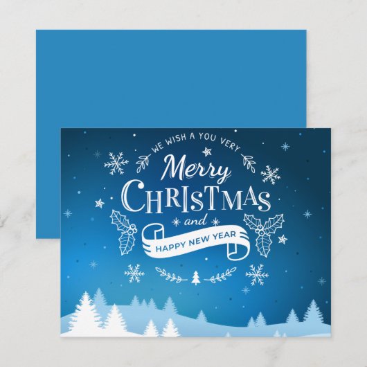 クリスマス19 シーズンカード (正面/裏面)