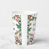 クリスマス1th誕生日ウィンターウッドランド 紙コップ (左)