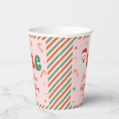 クリスマス1th誕生日パーティーガール 紙コップ (右)