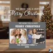 クリスマス2写真水彩植物性フローラ シーズンカード