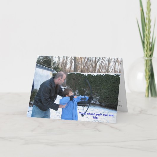 クリスマス2006 Jtown027子供を撃つぞ! シーズンカード (正面)