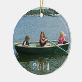 クリスマス2011年のアメリア セラミックオーナメント (左)