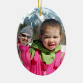 クリスマス2011年のルーシー セラミックオーナメント (裏面)