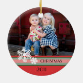 クリスマス2011年 セラミックオーナメント (裏面)