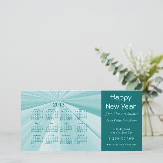 クリスマス2013カレンダー シーズンカード (スタンド正面)