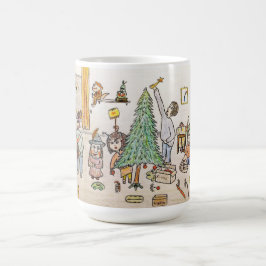 クリスマス2018年 コーヒーマグカップ