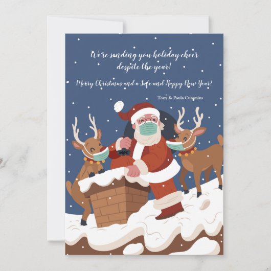 クリスマス2020ホリデーカード シーズンカード (正面)